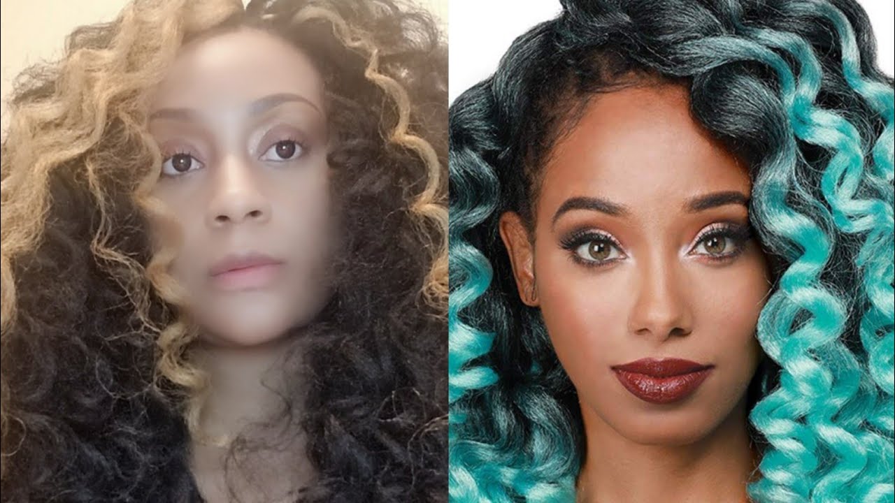 Zury Kongo Curl Crochet Style #onepackenough#v8910#kongocurl#zurysis