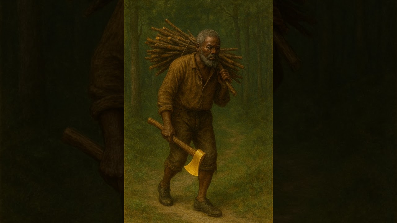 A story of a man and the golden axe