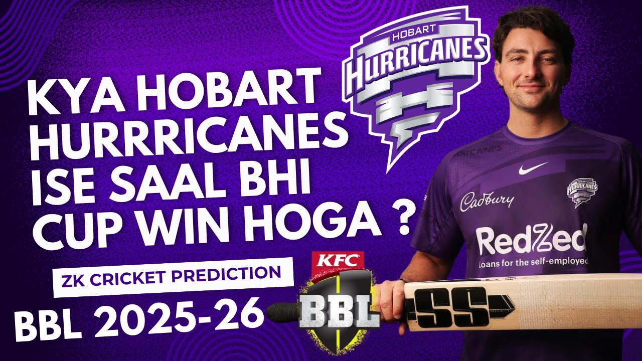 HOBART HURRICANES CUP WINNER PREDICTION | #bigbashcricket