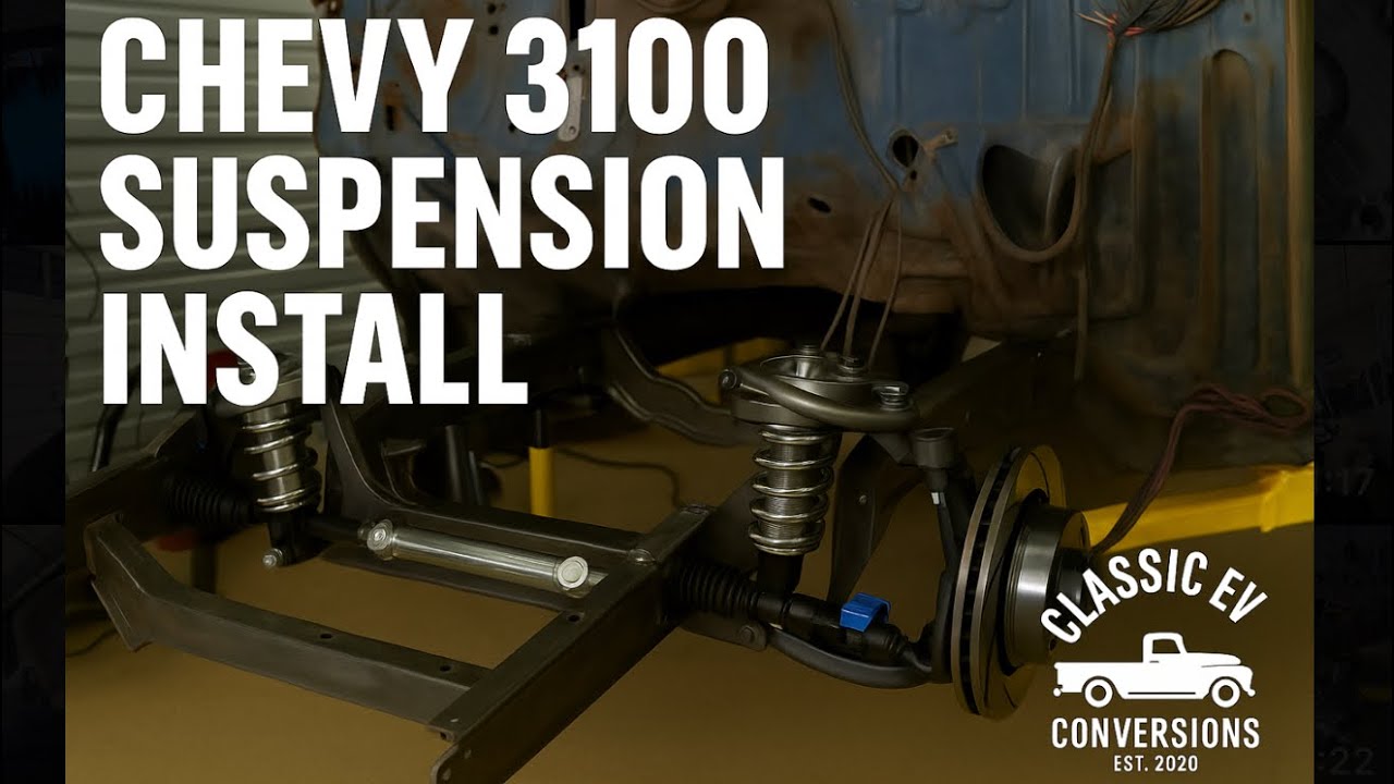1953 Chevy 3100 Suspension Upgrade: Mustang II Front + 4-Link Rear Install!