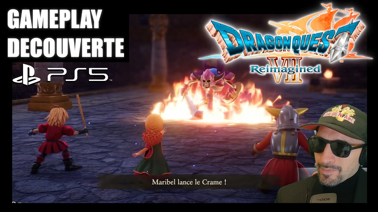 DRAGON QUEST VII REIMAGINED PS5 - GAMEPLAY DECOUVERTE