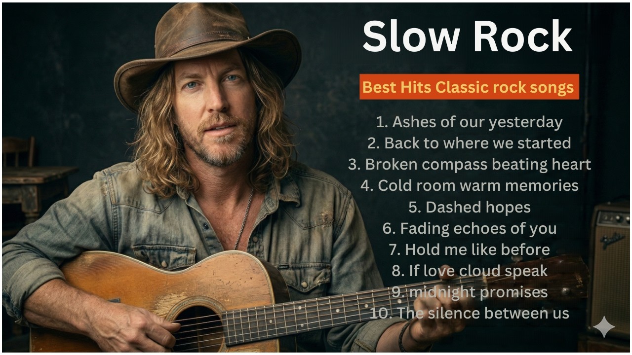 🎸 Slow Rock Greatest Hits | The Most Beautiful & Emotional Classic Rock Songs 💔