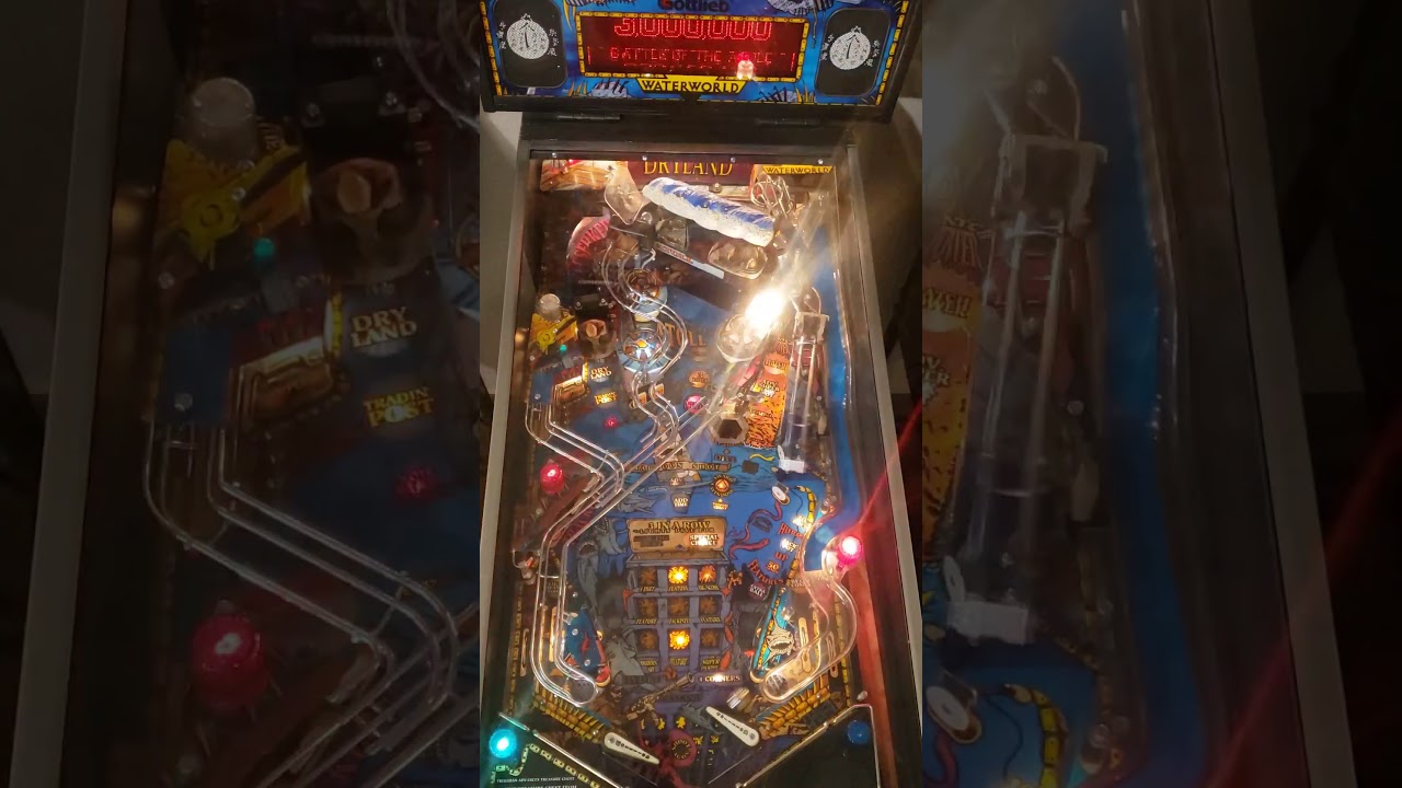 Waterworld pinball Gameplay