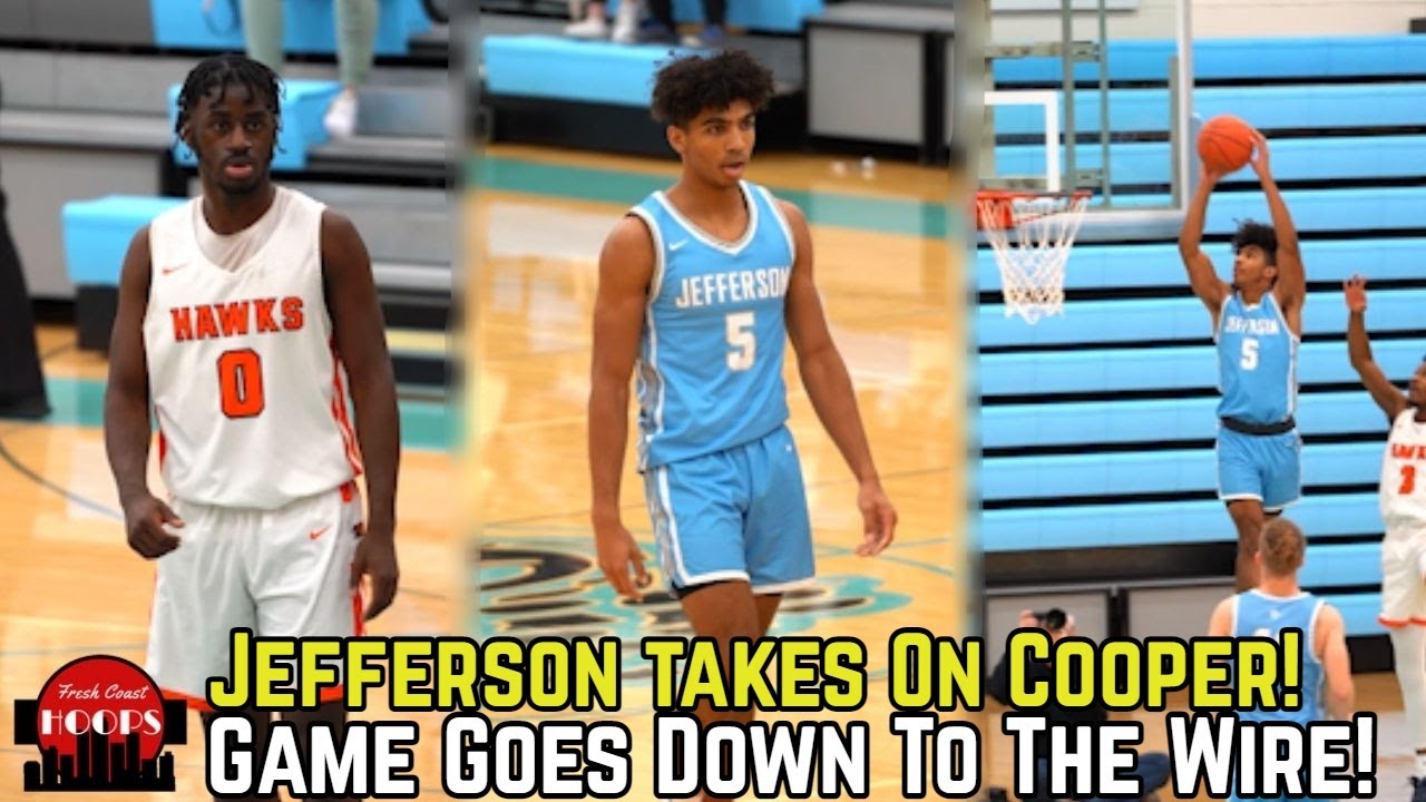 Bloomington Jefferson vs Cooper Goes Down To The Wire! Daniel Freitag Drops 22