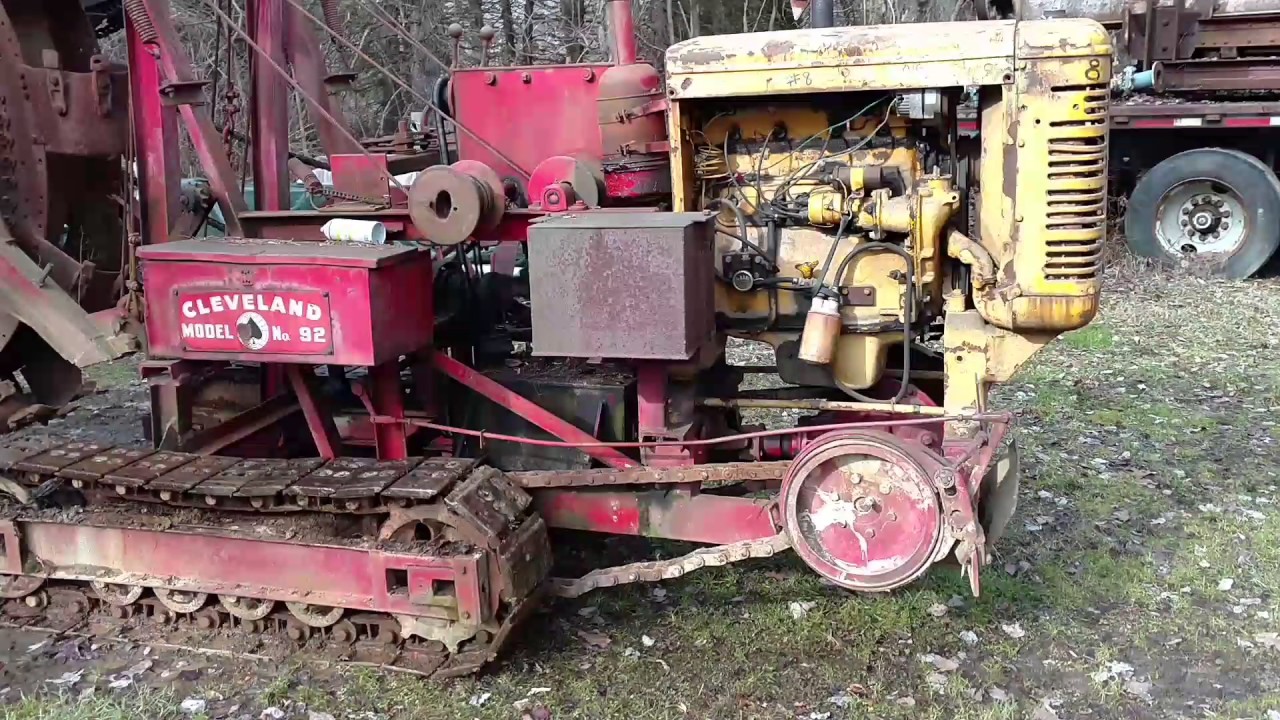 Cleveland trencher at Coolspring Power Museum