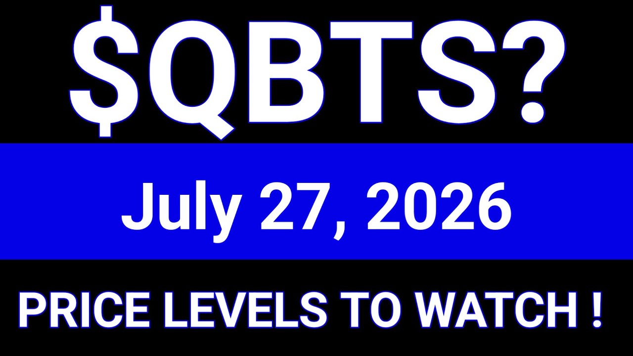 QBTS Stock Technical Analysis | D-Wave Quantum Inc. | July 27 , 2026
