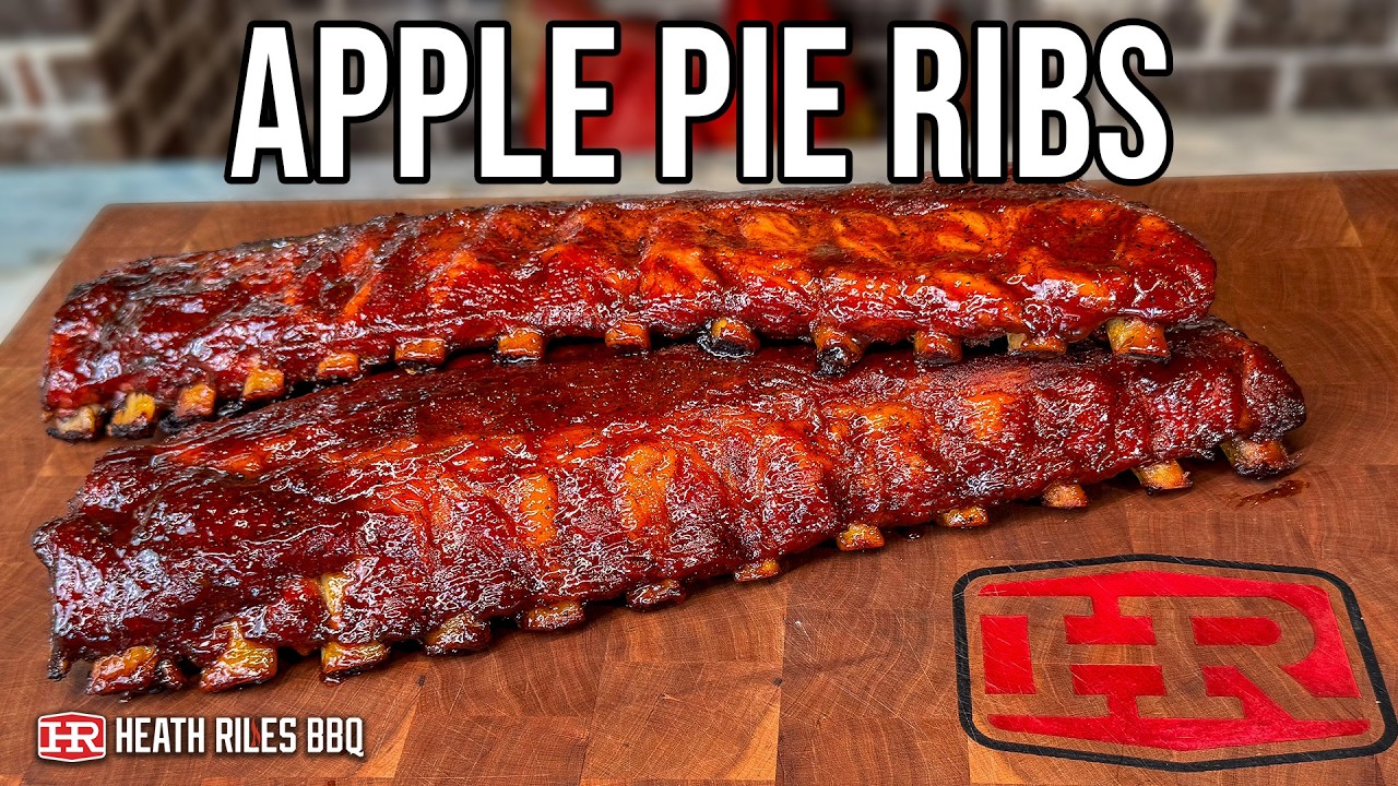 Apple Pie Ribs - Your Ultimate Summer Grilling Recipe! | Heath Riles BBQ