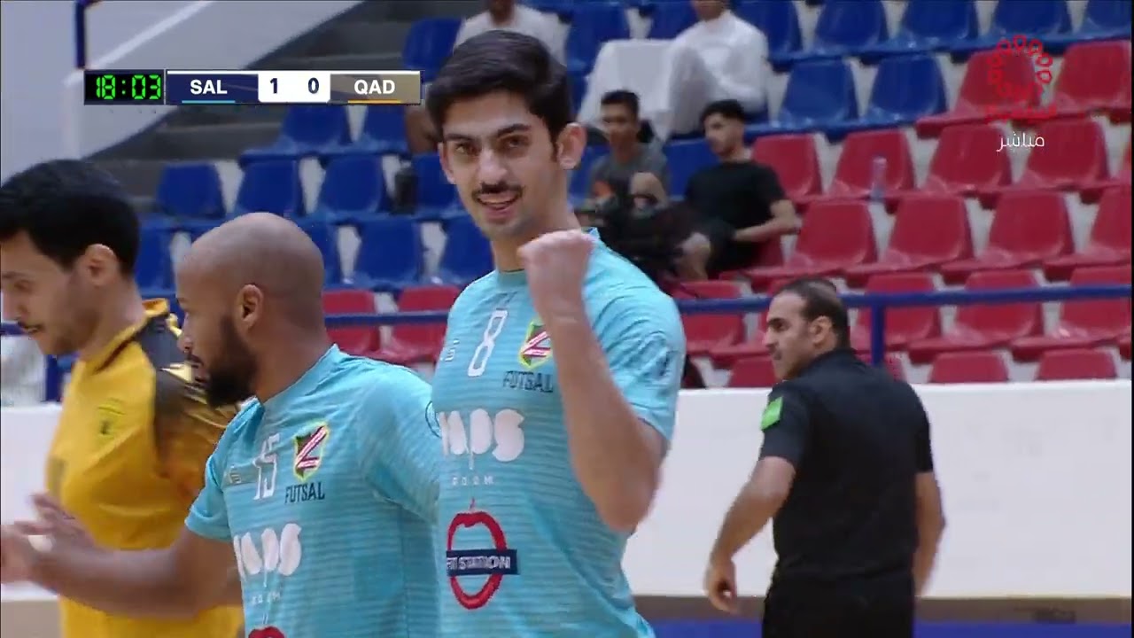 مباراة القادسية × السالمية - الدوري العام لكرة قدم الصالات - الجمعة 27/10/2023