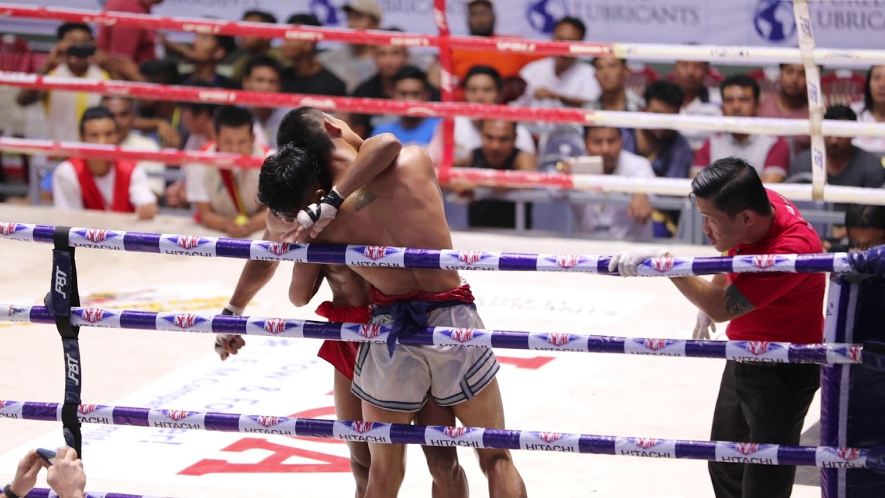 Lethwei clips from Yangon
