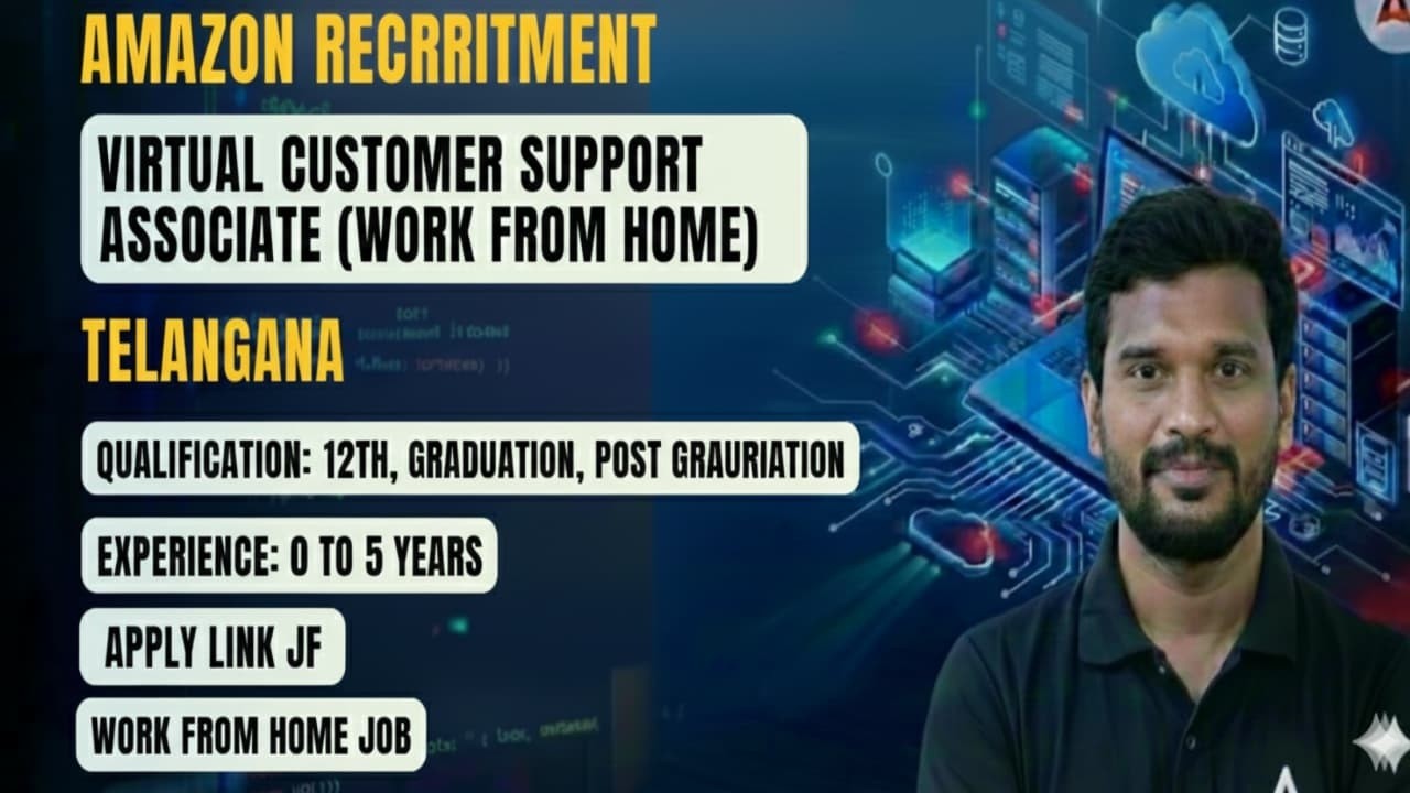 Amazon Hiring Customer Service Associates | Work From Home | Freshers Apply |