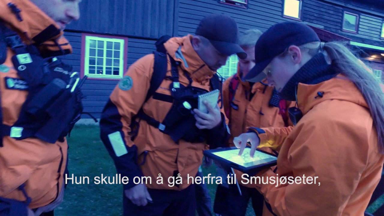 Øvelse med Norsk Folkehjelp: Leteaksjon på fjellet