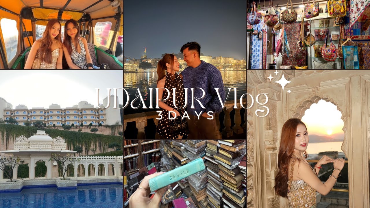 UDAIPUR Trip 🏰🪞🪷🦚 The city of lakes 🌊✨