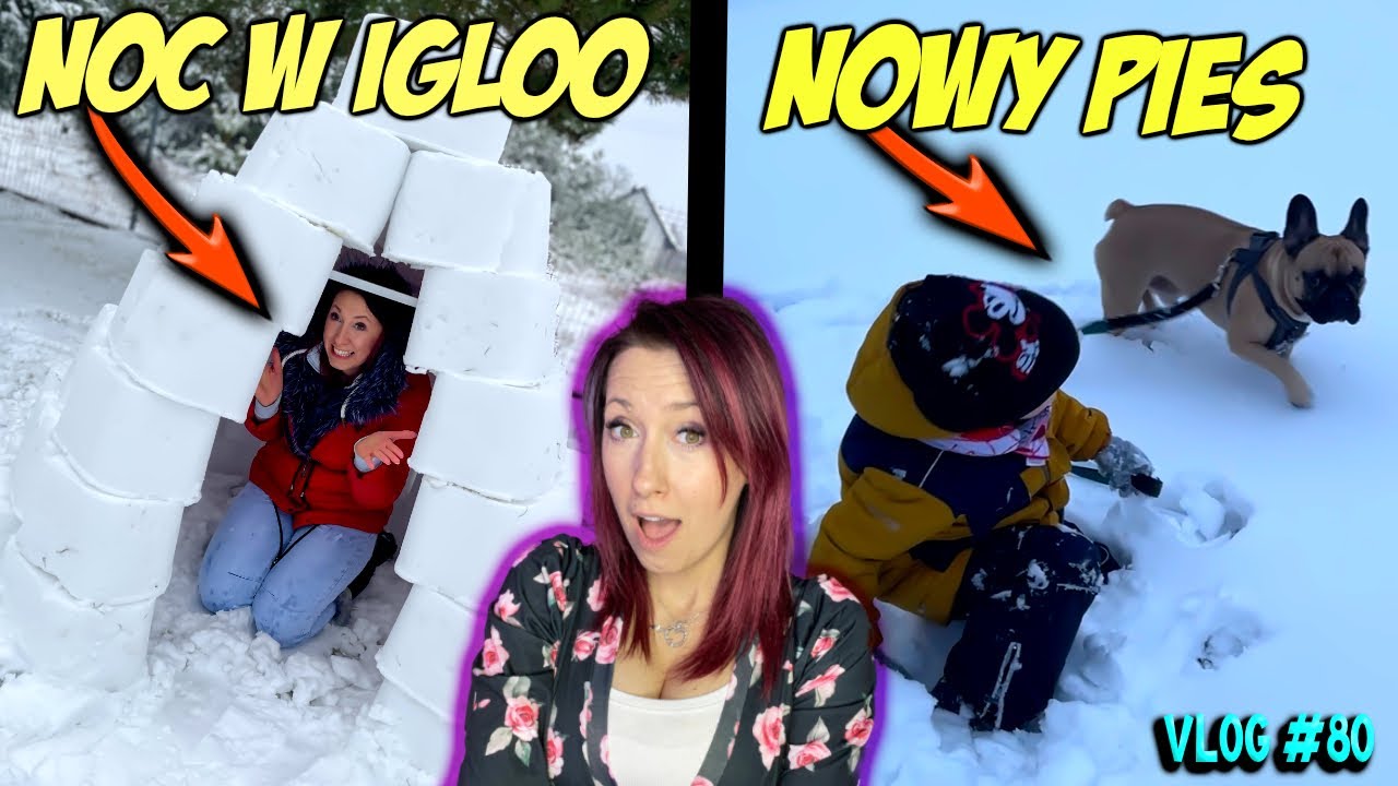 NOC W IGLOO ❄❄⌚ *NOWY PIES MIKOŁAJA* 🐕‍🦺  CO SIĘ Z NIM STAŁO?! Marivo Vlog #80