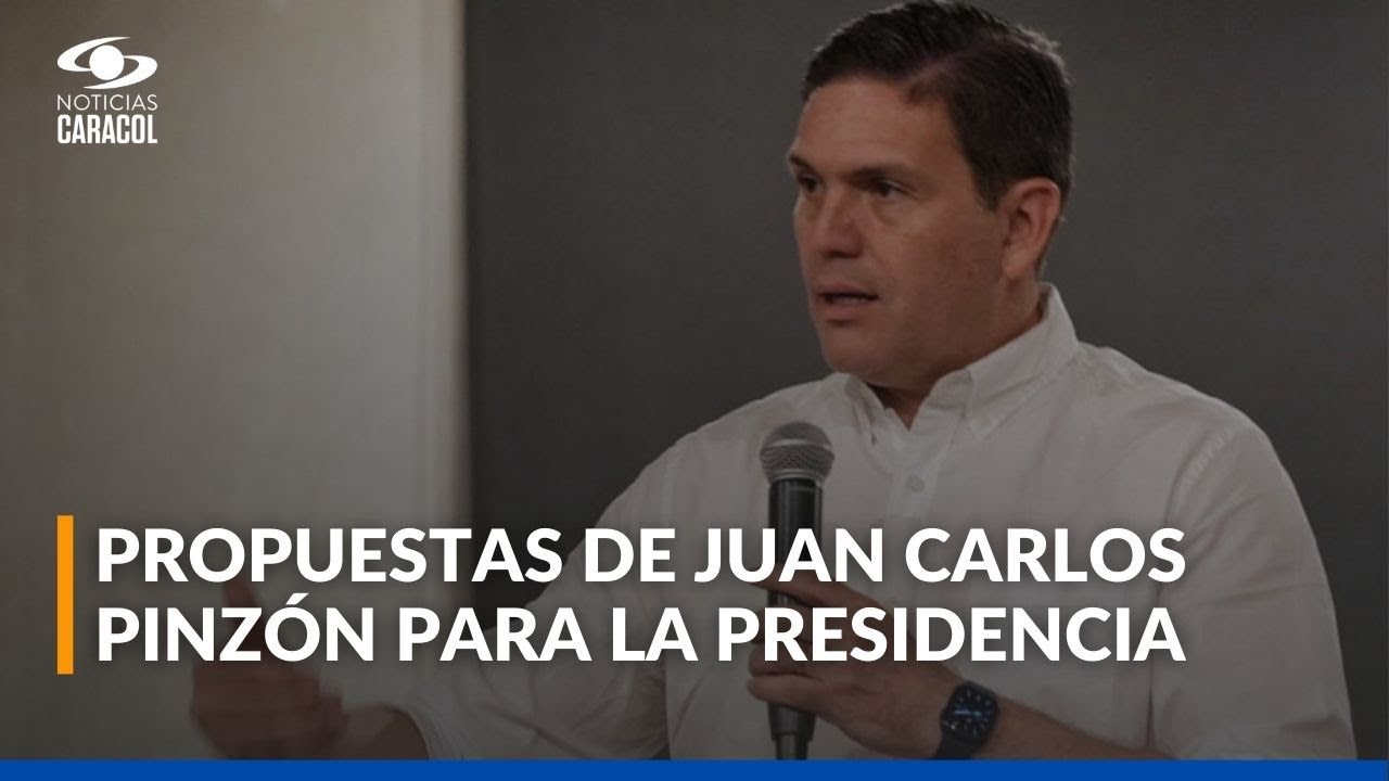 Juan Carlos Pinzón expone su agenda en seguridad, justicia y relaciones internacionales