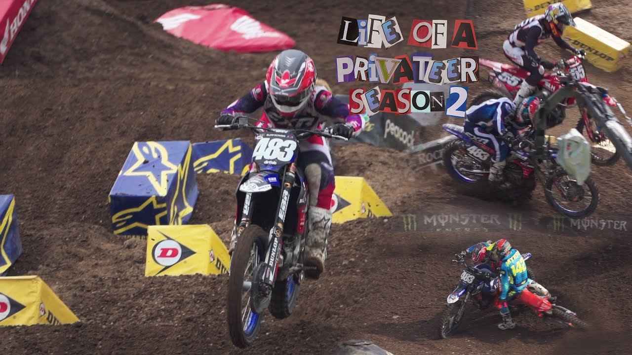 I GOT LANDED ON?! MY HOMETOWN RACE!! LIFE OF A PRIVATEER - S2 EP8 - NEW JERSEY SX