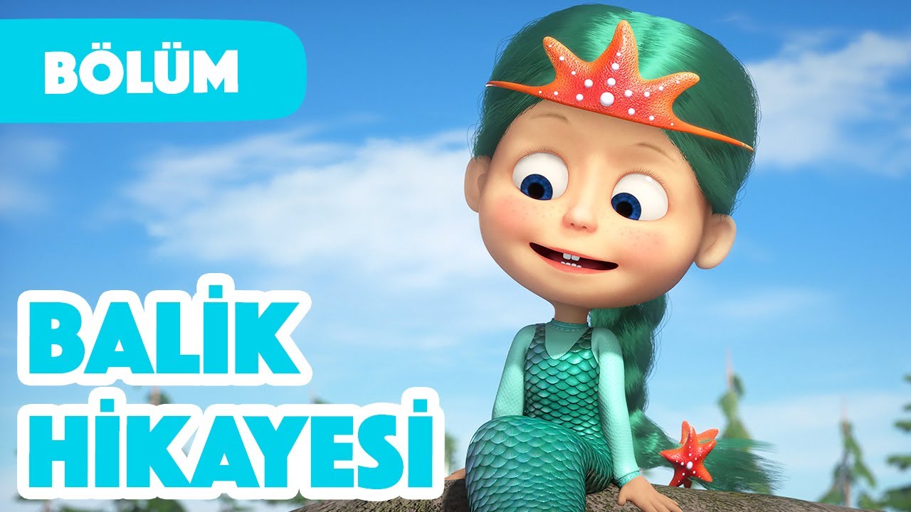 Maşa İle Koca Ayı 🧜‍♀️ Balik Hikayesi 🎣 🌊 (Bölüm 73) Yeni bölüm 2023!💥🎬
