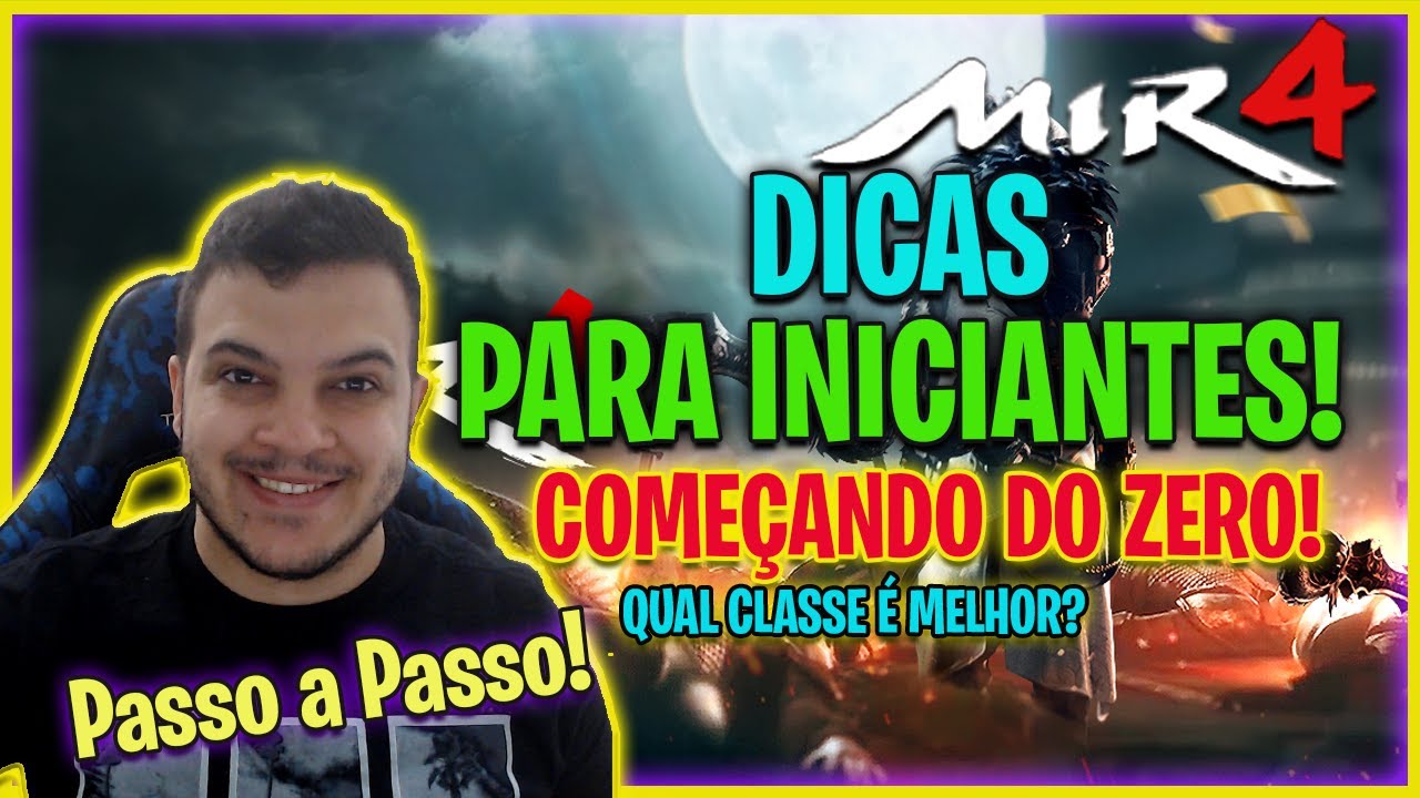 MIR4  - DICAS PARA INICIANTES  - COMEÇANDO DO ZERO!  COMO UPAR MAIS RAPIDO? EP.1