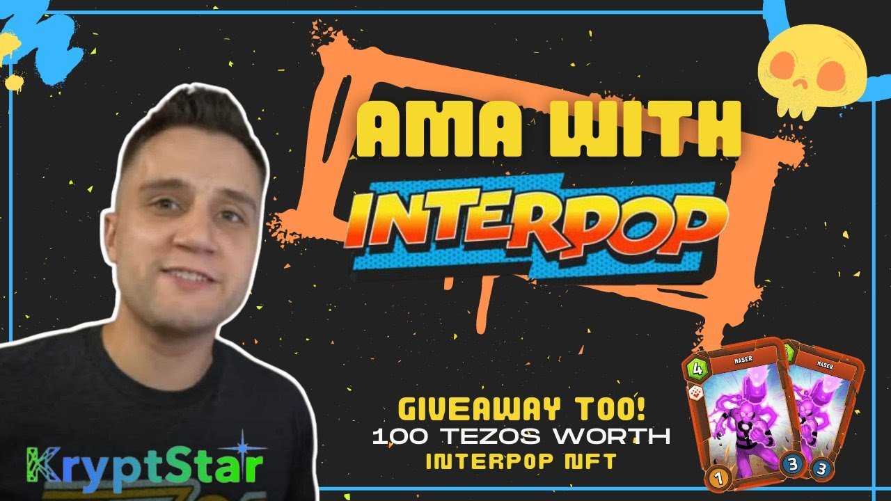 Tezos News today: AMA with Brian David-Marshall from Interpop & giveaway announcement