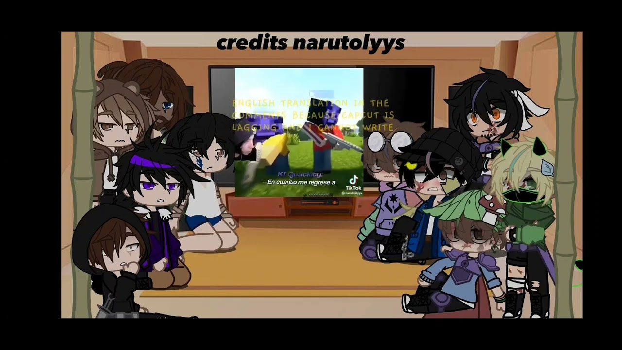 Karmaland and DTQK react to C!/K! Quackity | Lazy | Psyci | Past Au | Trans Quackity