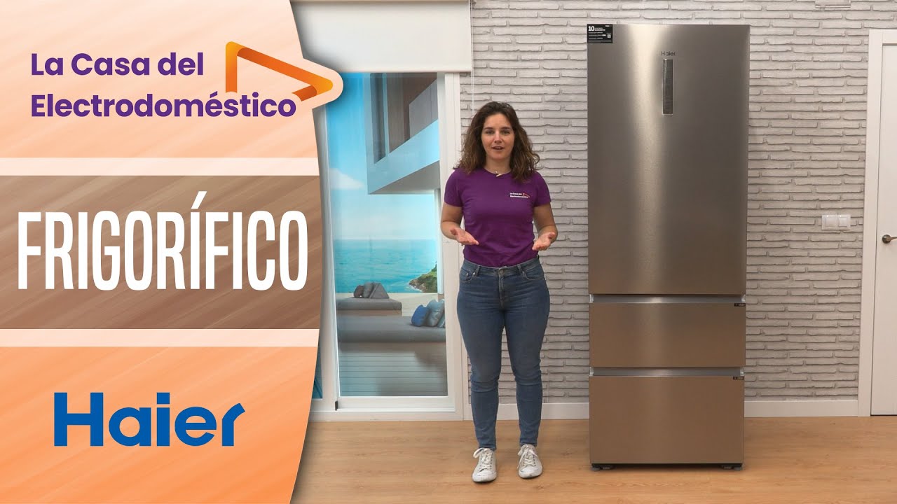 ❄ Haier frigorífico combi | HTW7720ENMP