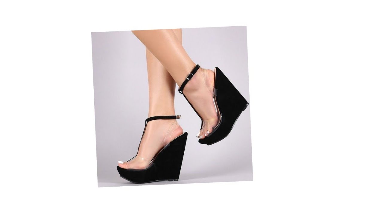 Latest and unique collection of platform wedge heel sandals for ladies 