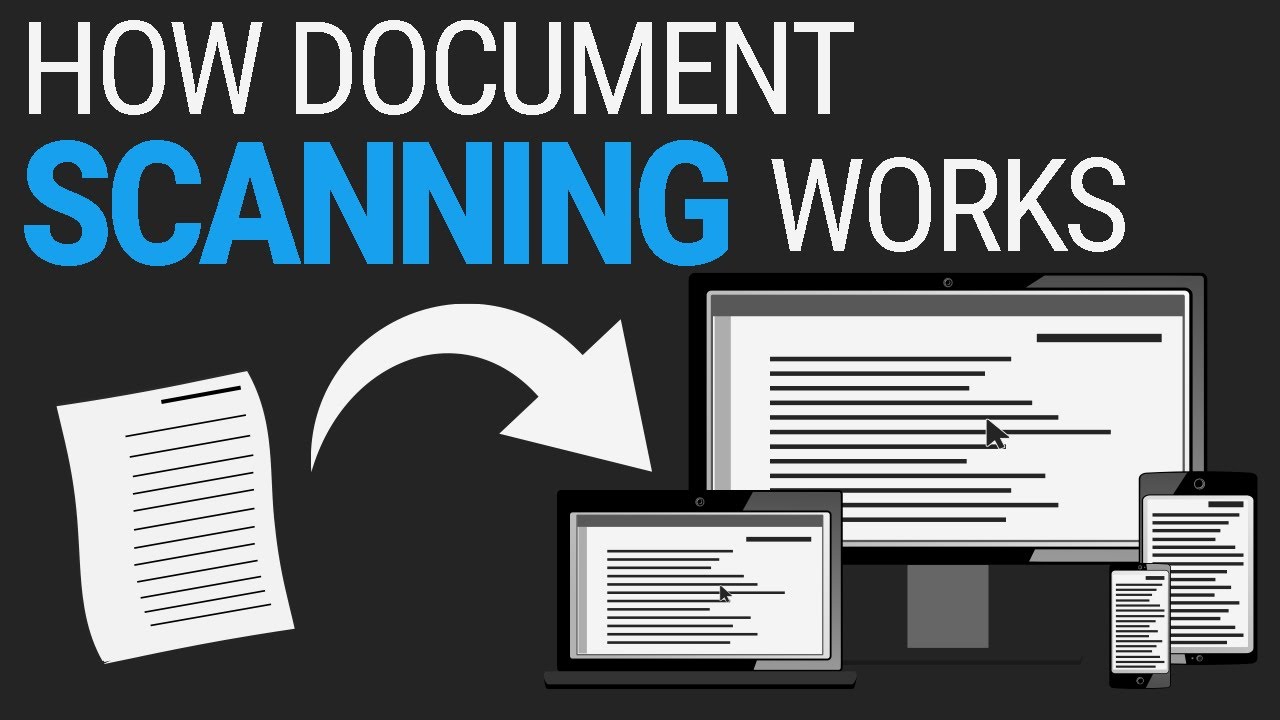 How does document scanning work?