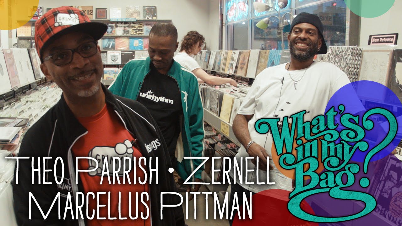 Theo Parrish, Zernell & Marcellus Pittman - What's In My Bag?