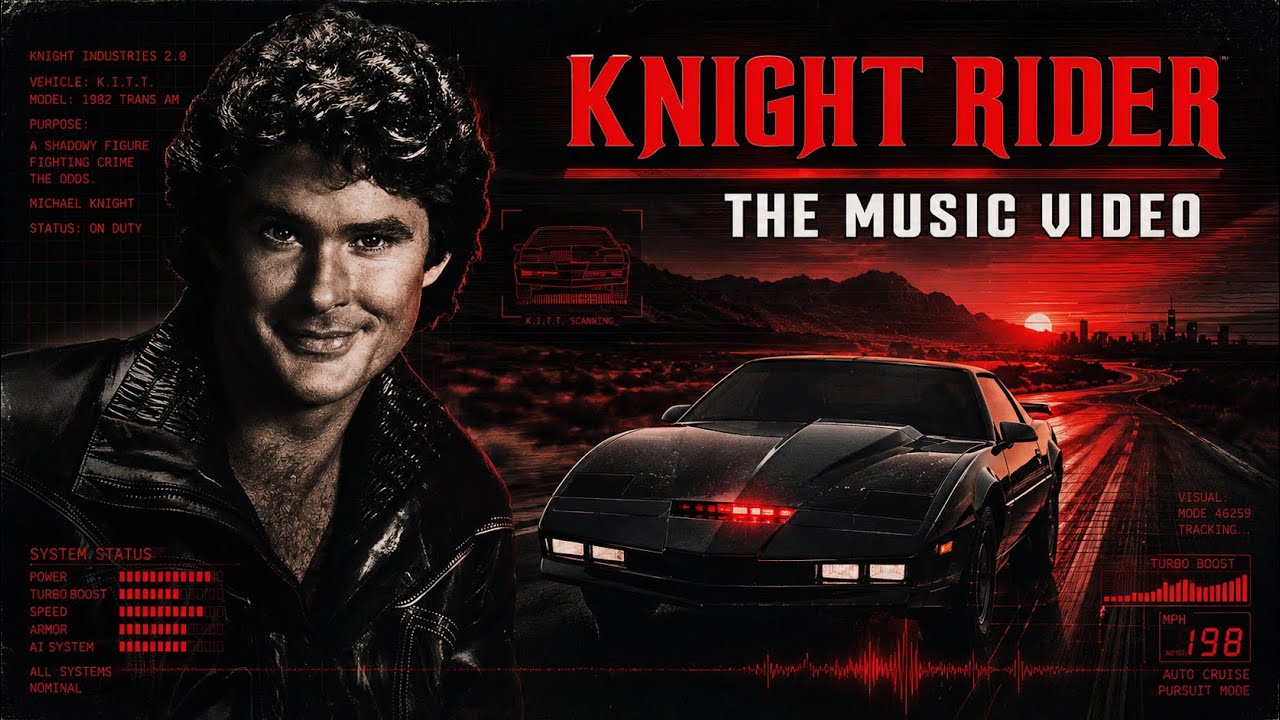 Knight Rider Goes METAL - Knight Rider Theme (Music Video)