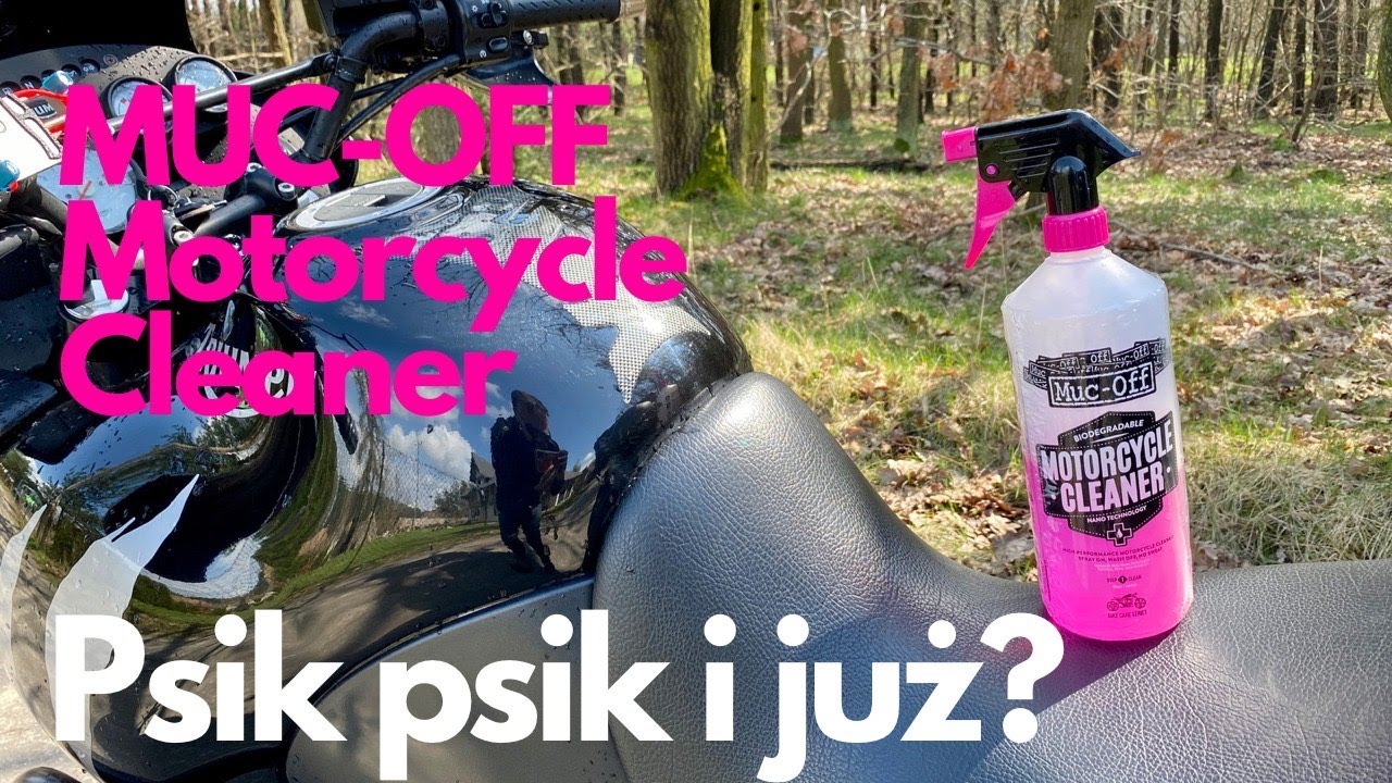Mycie motocykla w myjni bezdotykowej - test chemii