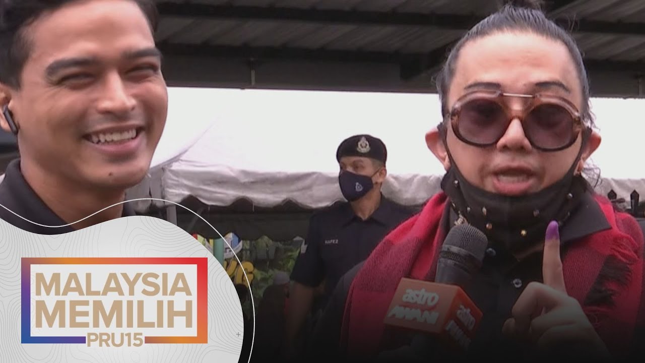 PRU15 | Azwan Ali antara pengundi terawal di Parlimen Gombak