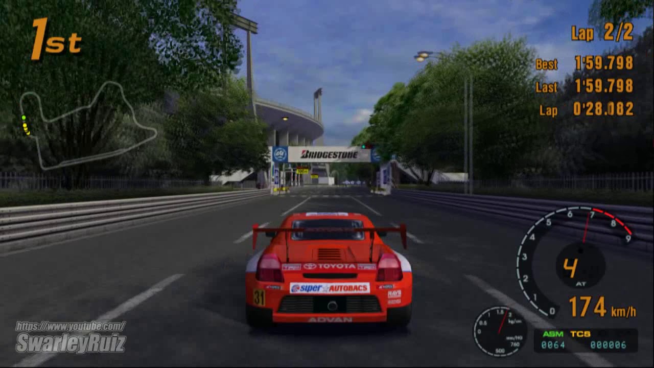 Gran Turismo 3 A-Spec PS2 | Tokyo R246 | Toyota SUPERAUTOBACS APEX MR-S '00