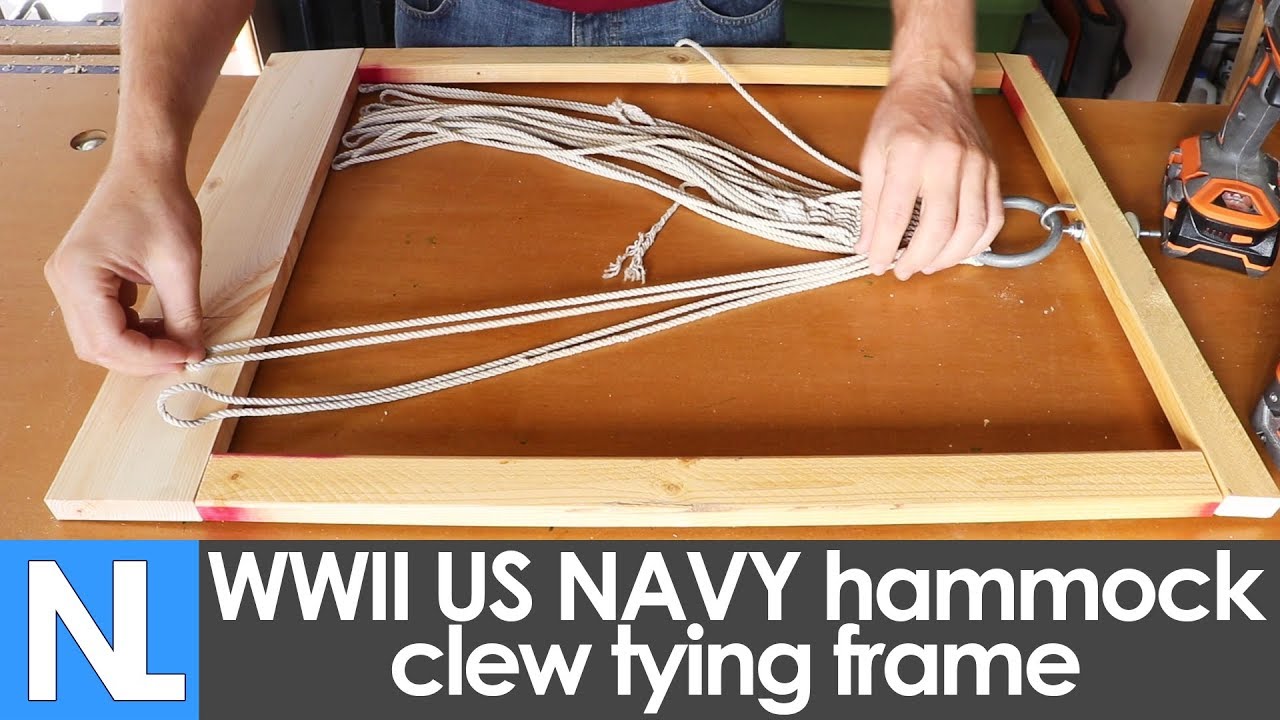 🛠️ Sailors Clew for Canvas Hammock - frame build // simple DIY