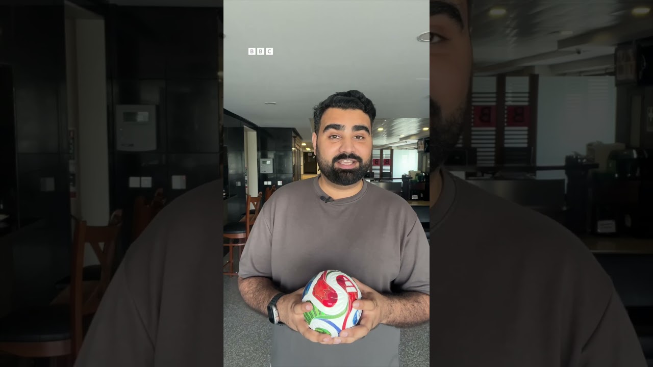 The Hidden AI Chip in FIFA World Cup's Football: Trionda  - BBC URDU