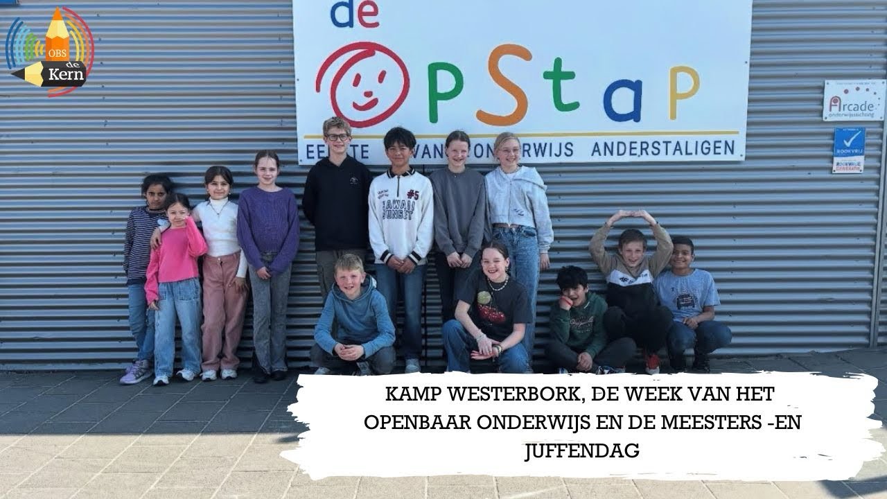 KAMP WESTERBORK, DE WEEK VAN HET OPENBAAR ONDERWIJS EN MEESTERS -EN JUFFENDAG | VLOG 136