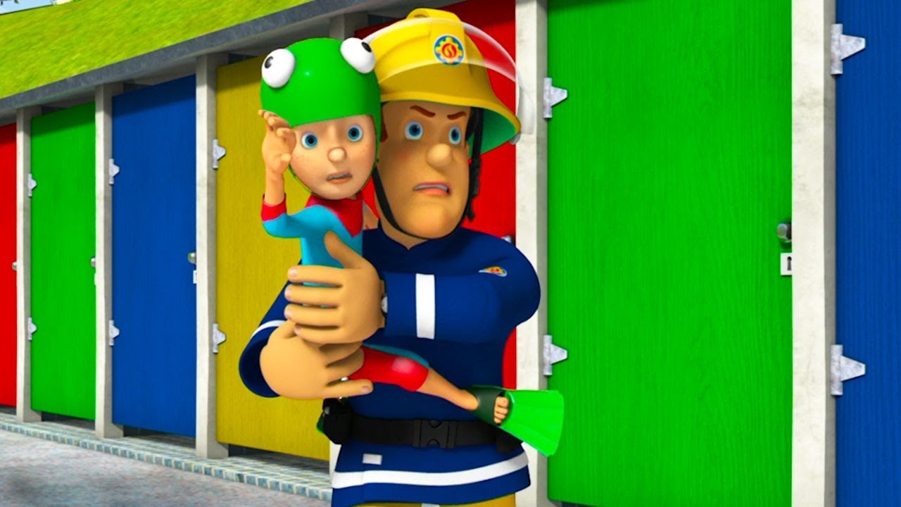Sam el Bombero en Espanol : Elvis da el do de pecho \ Norman se enmarca 🔥Dibujos animados
