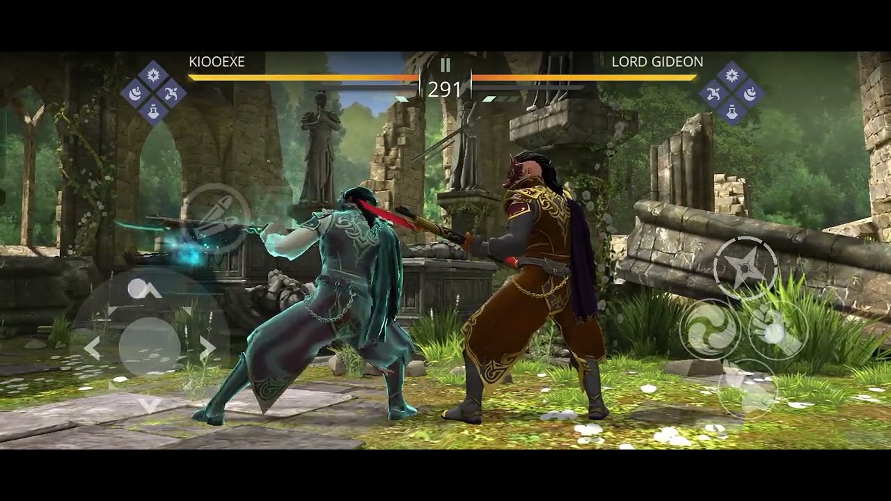 Carnivorous Socialite level 4 vs Lord Gideon 2.0 (corner spam trick)  | Shadow Fight 3 |