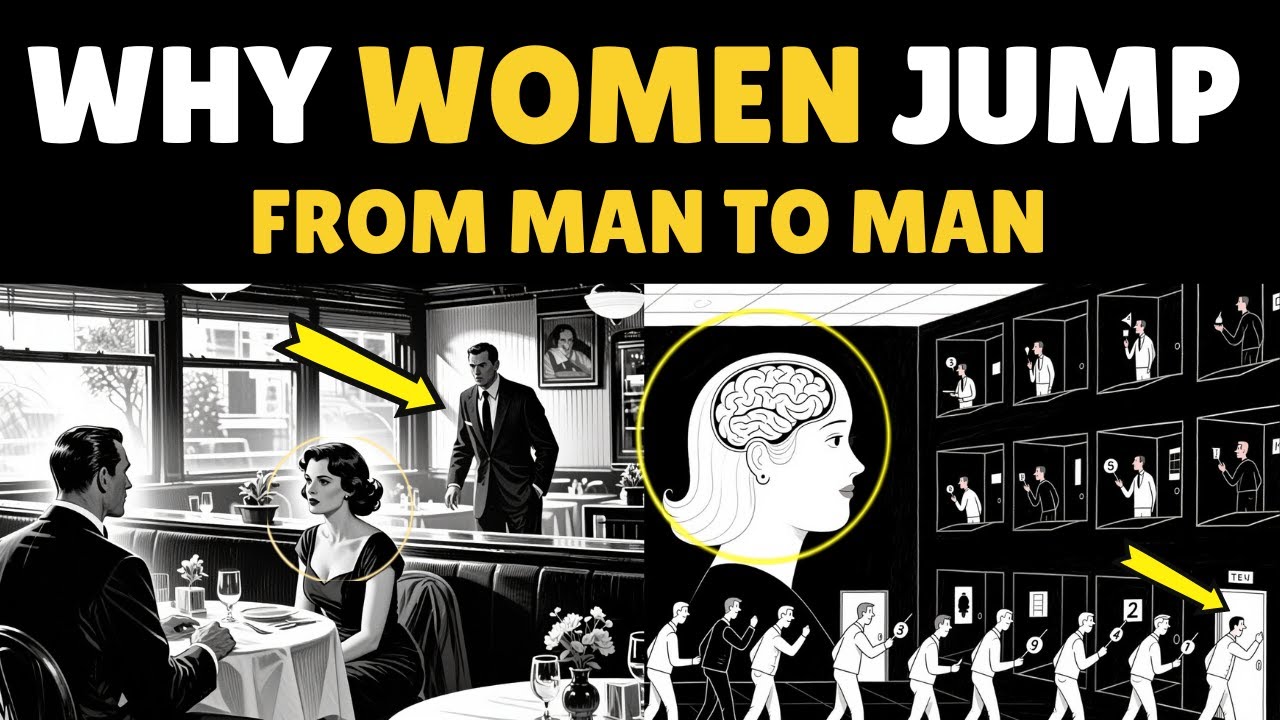 Why Do Women Jump From One Man To Another? From Relationship to Relationship? | Female Psychology