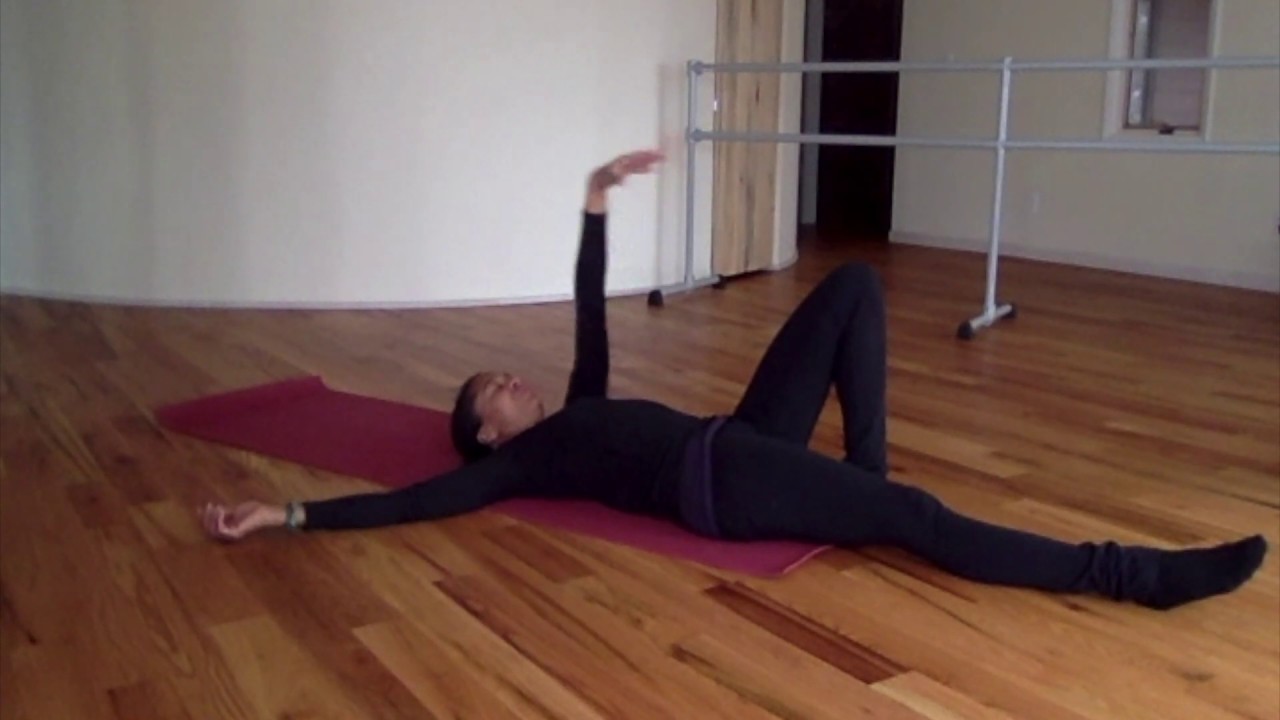 Floor Warm up with Leg Swings March 27
