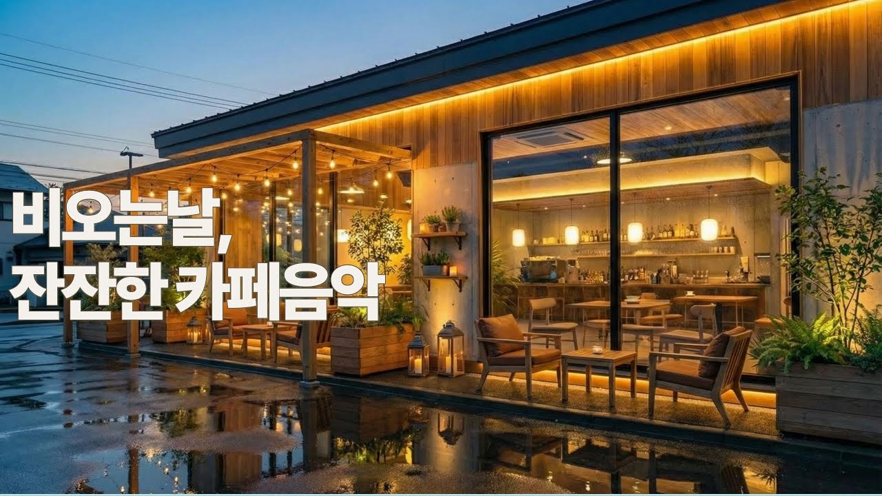 비오는날, 잔잔한 카페 음악 ㅣ 고요한 오후, 감성 카페 음악