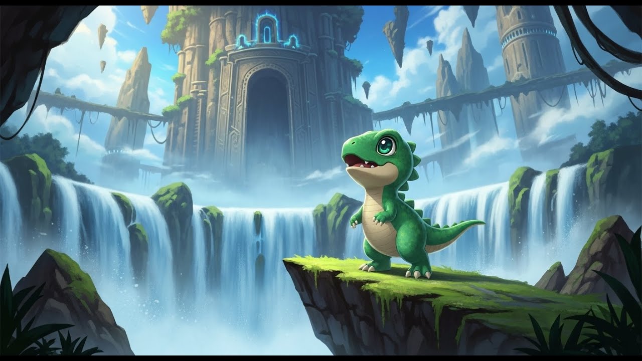 The Little Dinosaur and the Giant Adventure: A Dino-mite Journey!