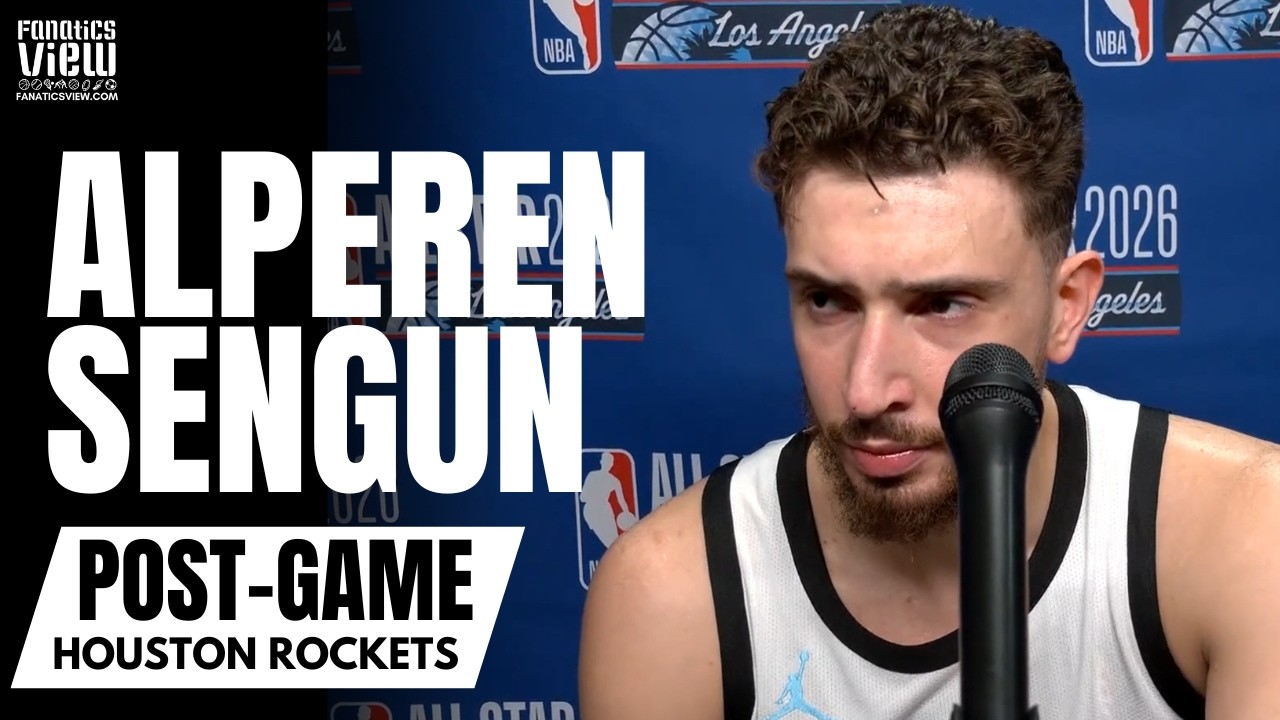 Alperen Sengun Recaps USA vs. World NBA All-Star, Representing Turkey & Playing Kevin Durant