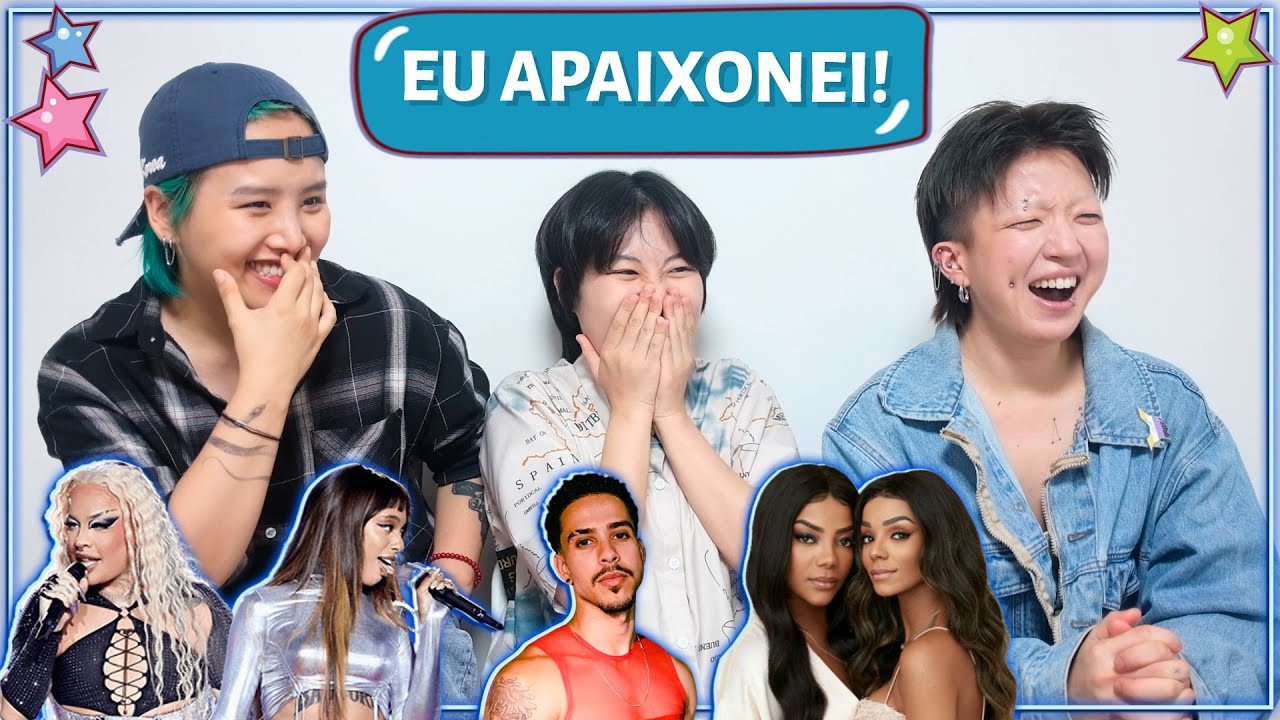 GRUPO DE KPOP REAGE A LUDMILLA, URIAS, GLORIA GROOVE, THIAGO PANTALEÃO (COM QI.X)