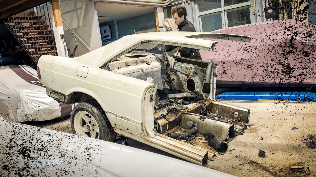 500SEC распилили пополам! – Меня ВЫНУЖДЕНЫ были уничтожить классический Mercedes.