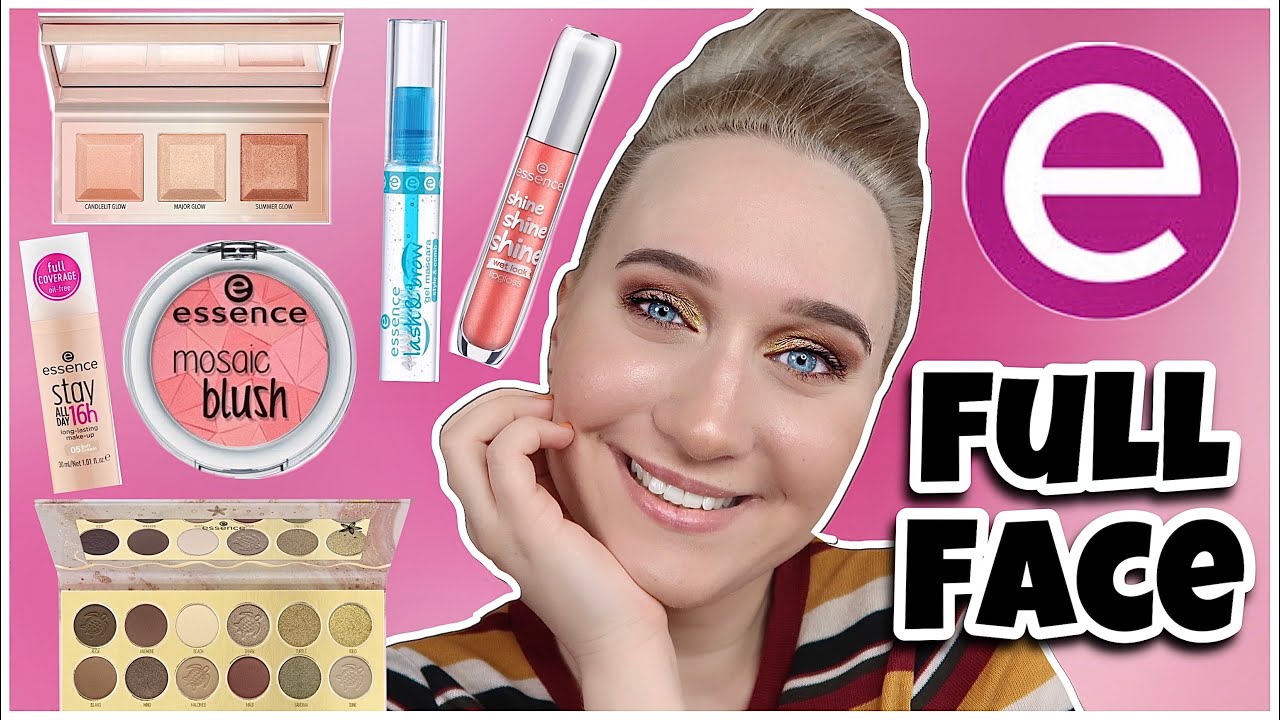So günstig und so gut! 😍 FULL FACE ESSENCE | One Brand Makeup Tutorial deutsch | LikeADaisyInSpring