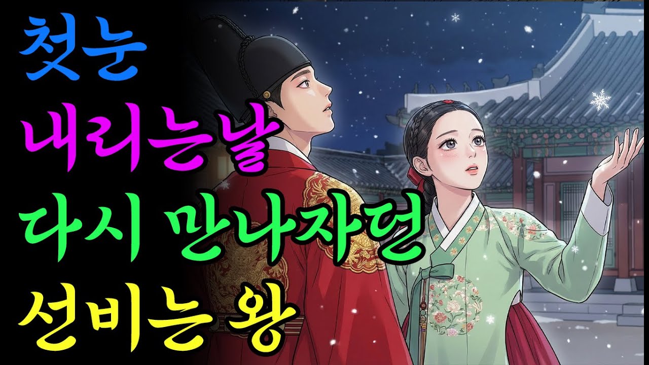 첫눈 내리는날 다시 만나자던 선비는 왕 | 옛날이야기 | 야담 | 민담 | 설화 | 드라마