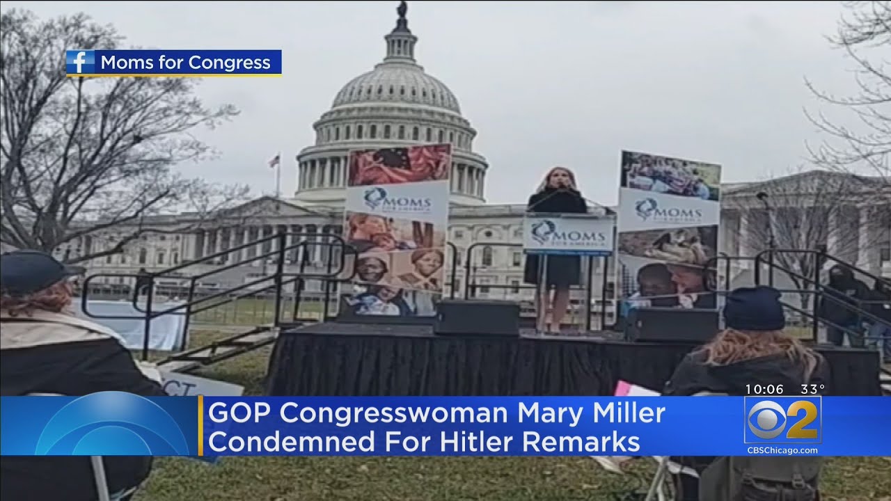 GOP Congresswoman Mary Miller Condemned For Hitler Remarks