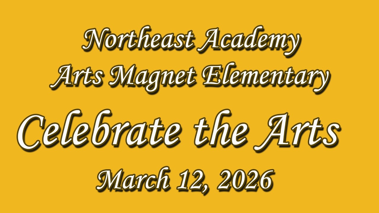 Northeast Academy Arts Magnet Elementary Celebrate the Arts Event: Miles Leon Part 2