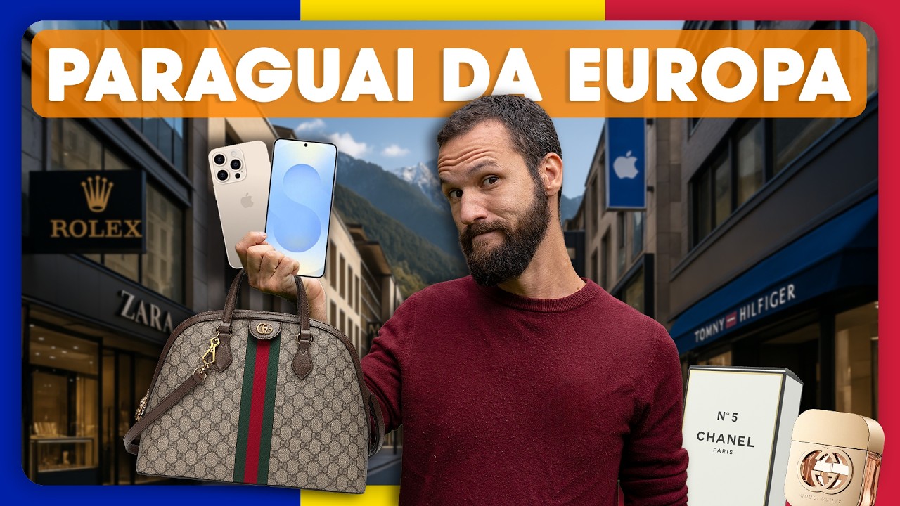 PARAÍSO das COMPRAS e dos MILIONÁRIOS na Europa - Andorra 
