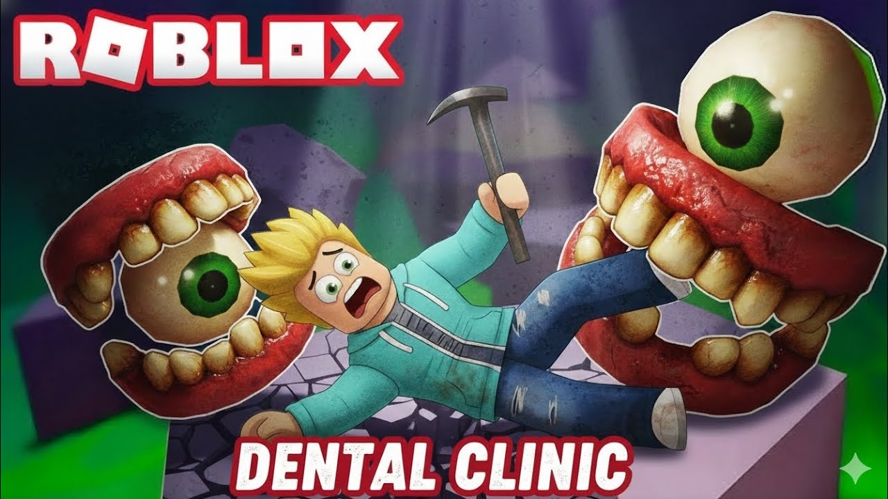 CAN I ESCAPE THE DENTAL CLINIC in ROBLOX GAMEPLAY.