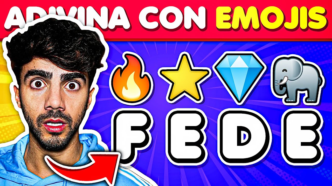 ADIVINA EL YOUTUBER CON LA INICIAL DEL EMOJI 🔥 Cuantos Youtubers Conoces | TriviaTime